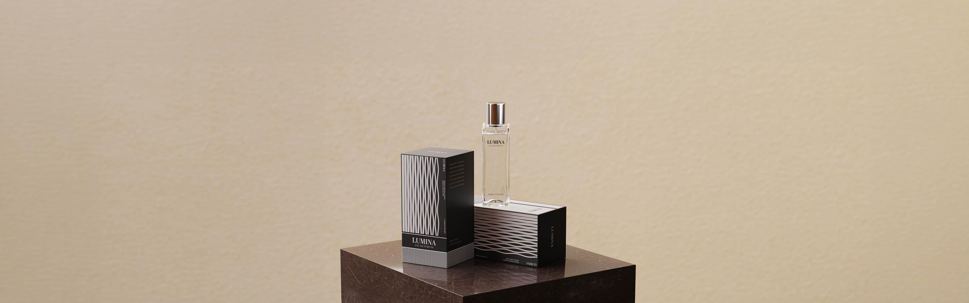 Perfume packaging display