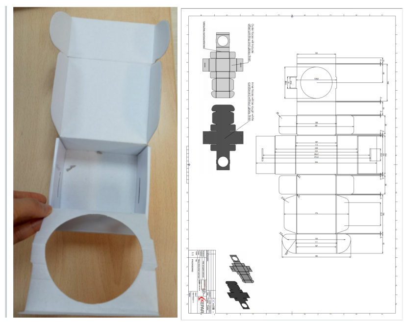 V16 signal light packaging case study in Spain