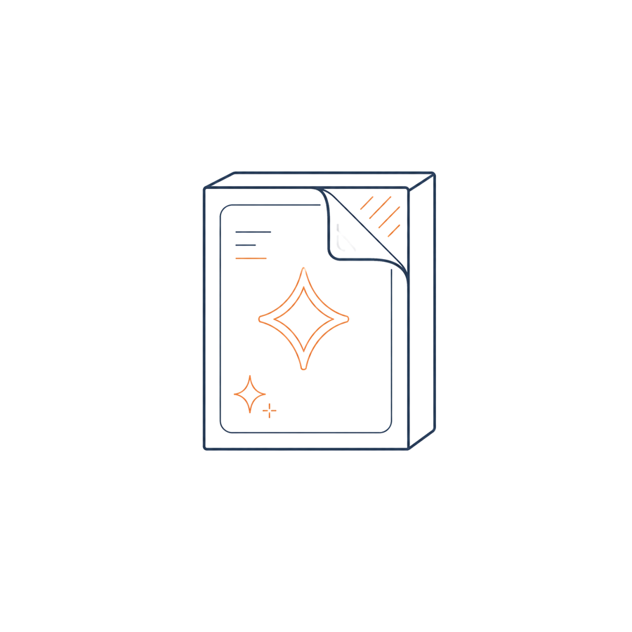 Premium packaging finishing options