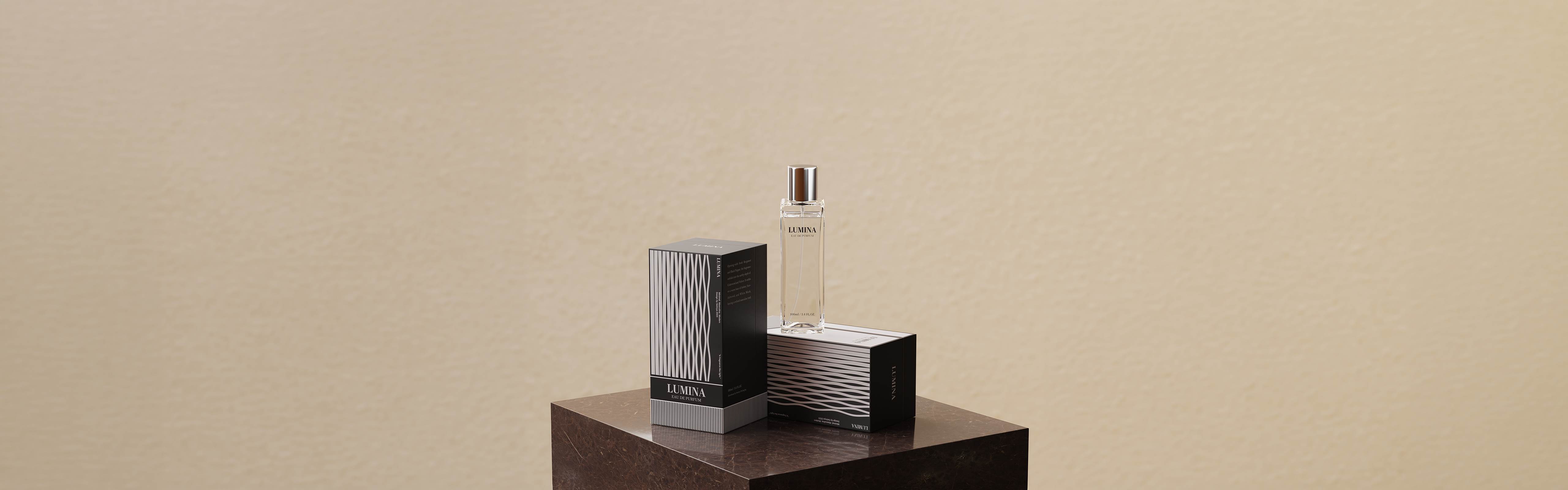 Perfume packaging display